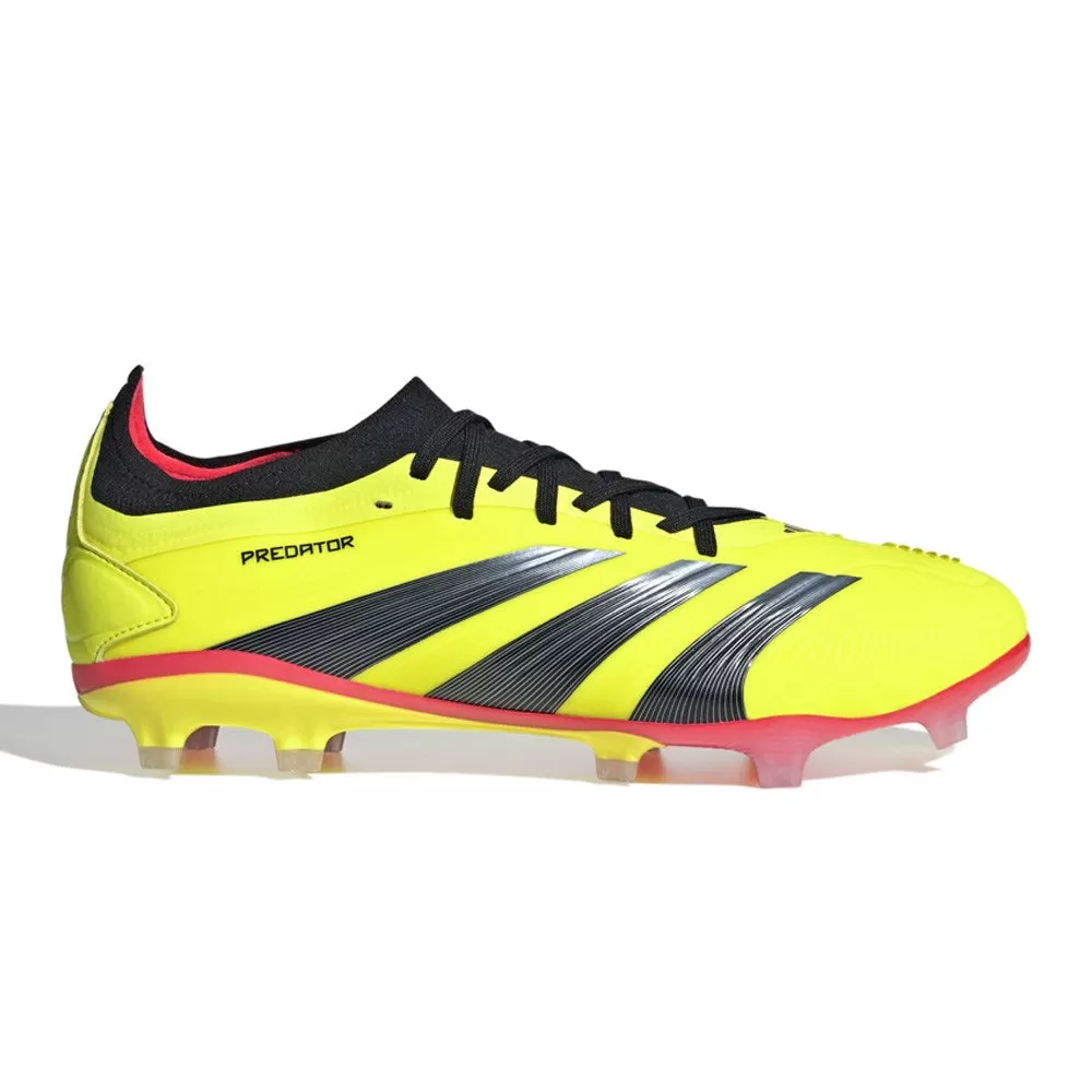 Adidas Predator Pro FG Football Boots (Team Solar Yellow/Black/Solar Red)