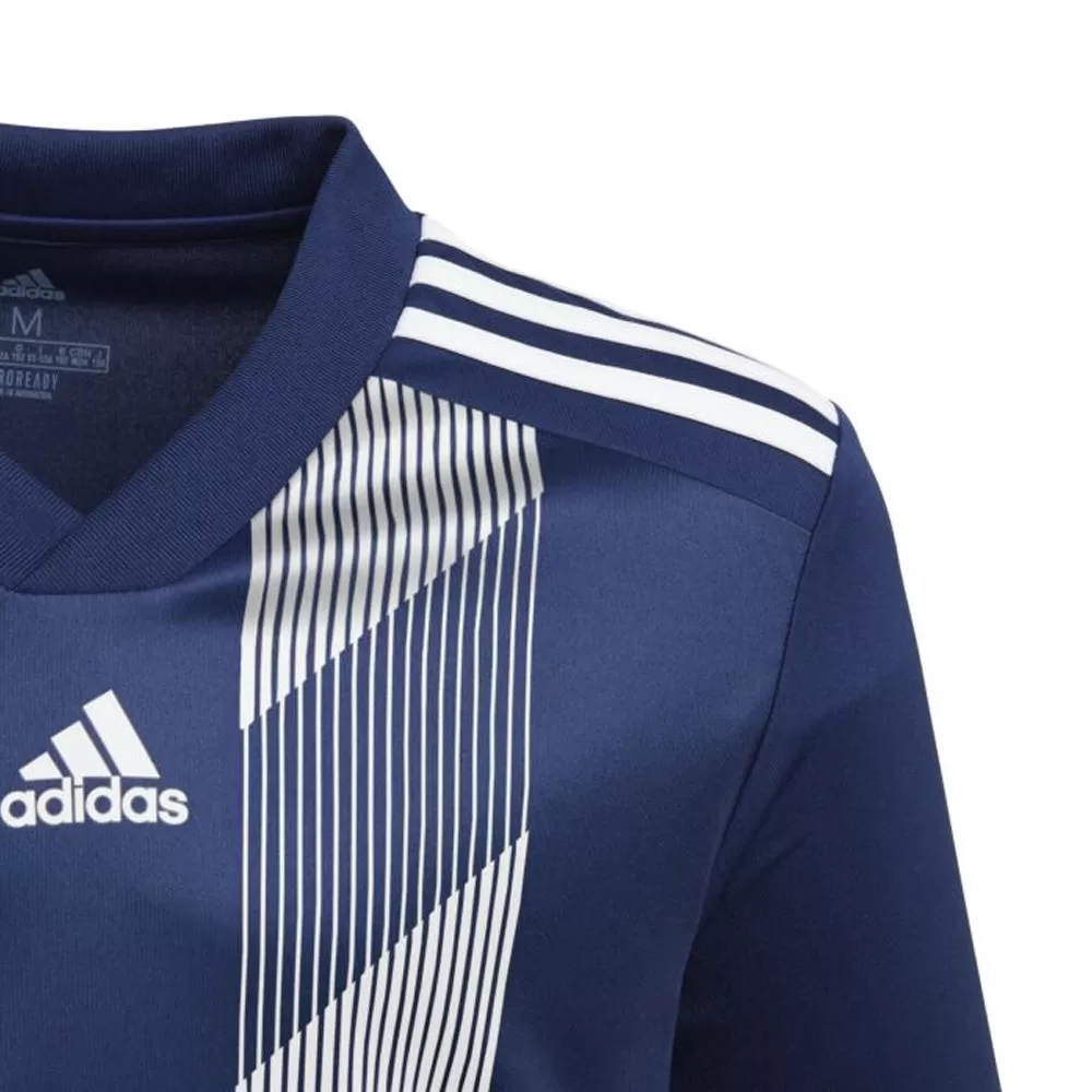 Adidas Youth Striped 19 Jersey (Navy/White)