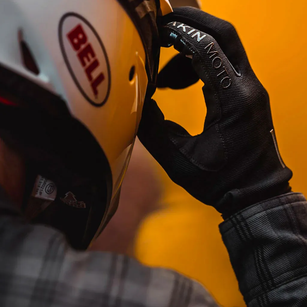 Akin Moto - Raider Black MX Gloves