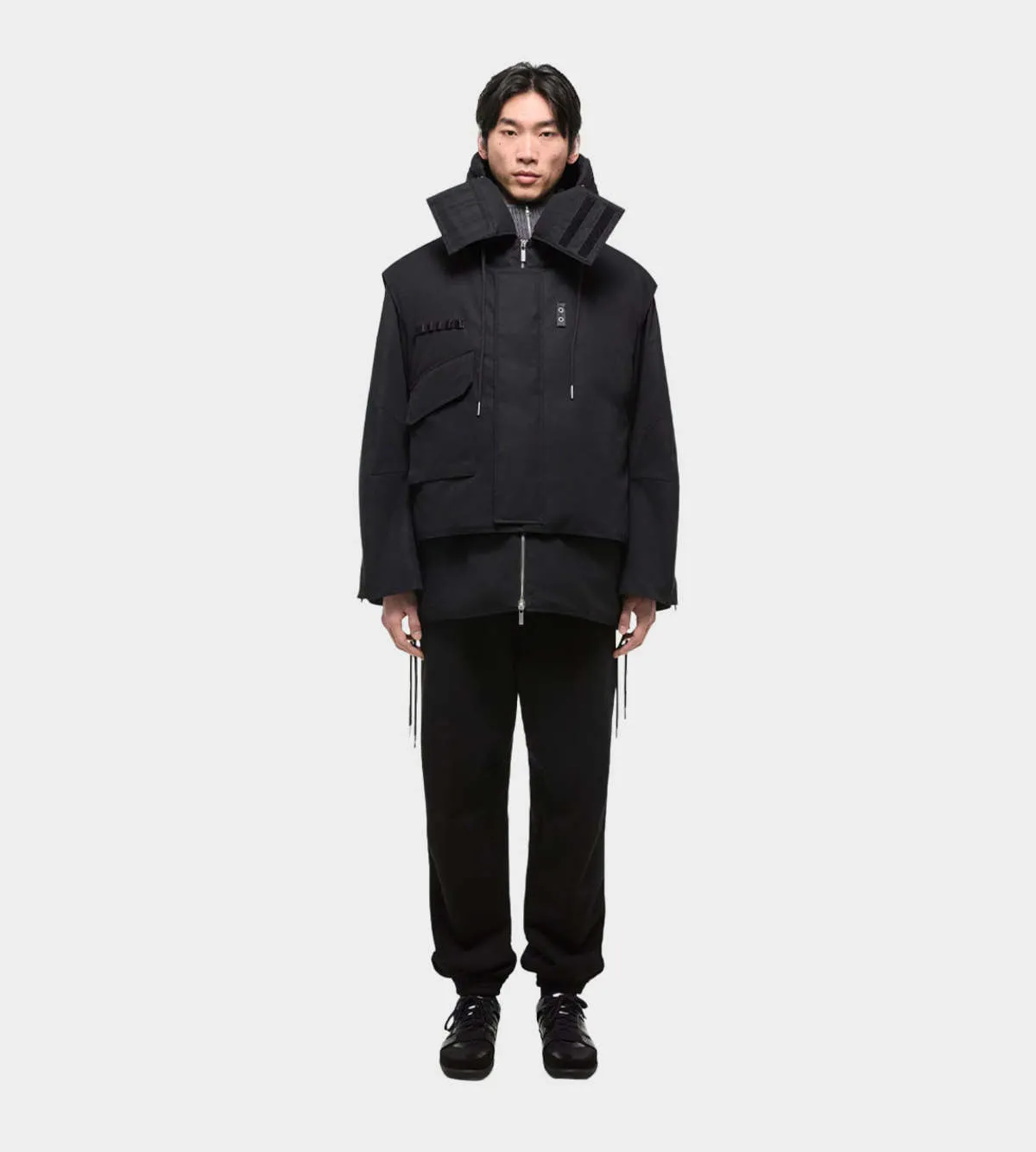 Arctic Double Puffer - Black