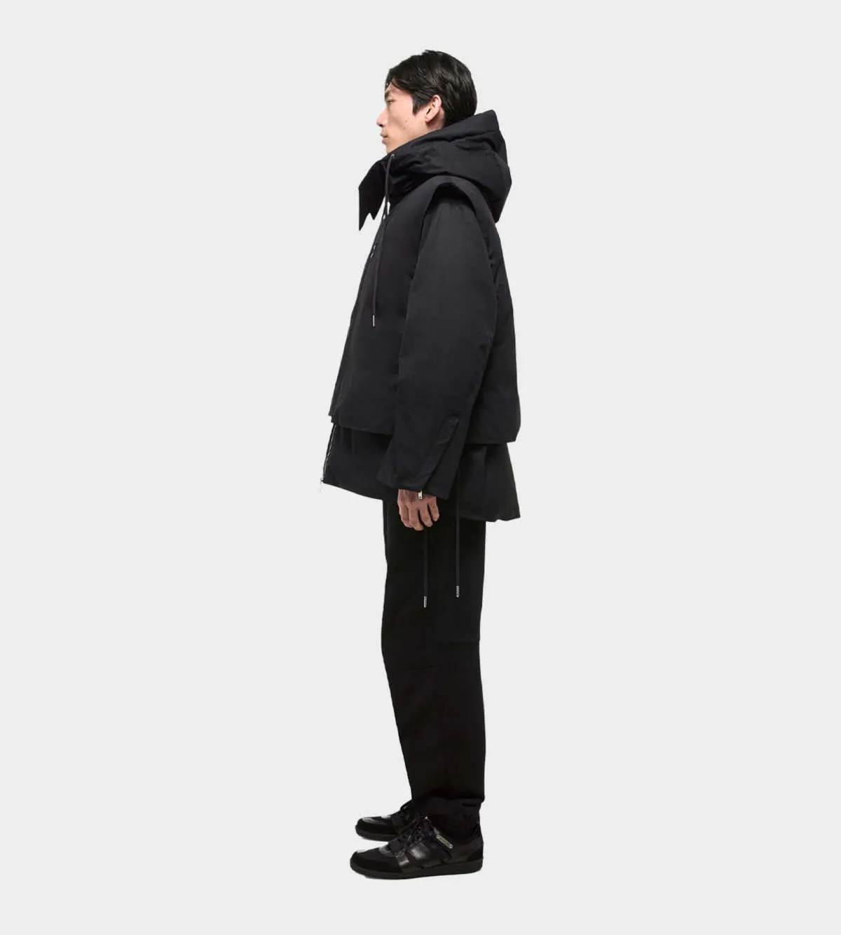 Arctic Double Puffer - Black