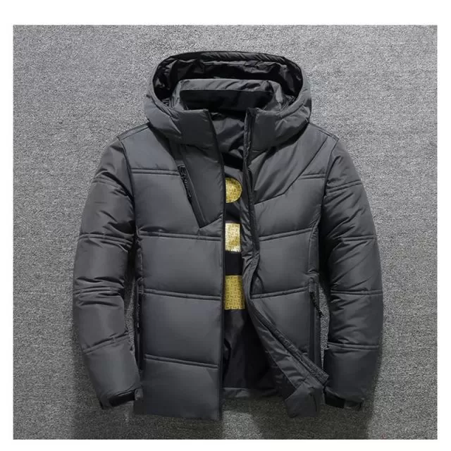 AshoreShop Mens Winter Duck Down Jacket Parka