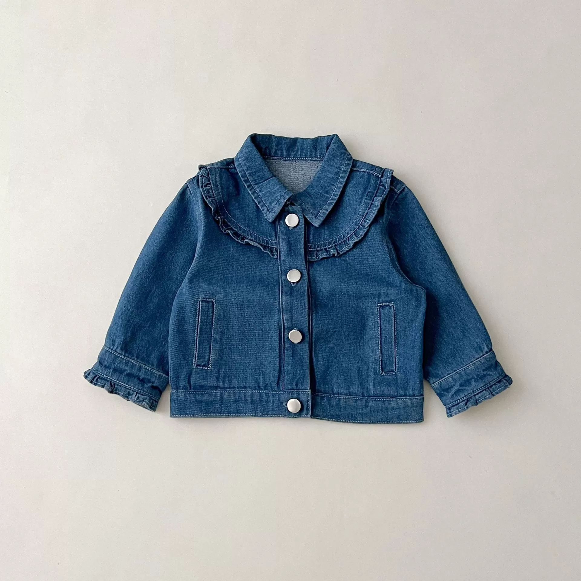 Baby Kid Girls Solid Color Jackets Outwears Wholesale 23113063