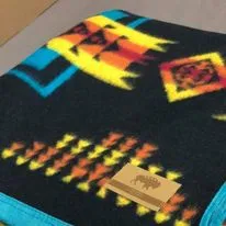 Boy Chief Wool Blankets