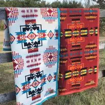 Boy Chief Wool Blankets