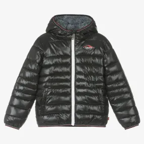 Boys Black Puffer Jacket