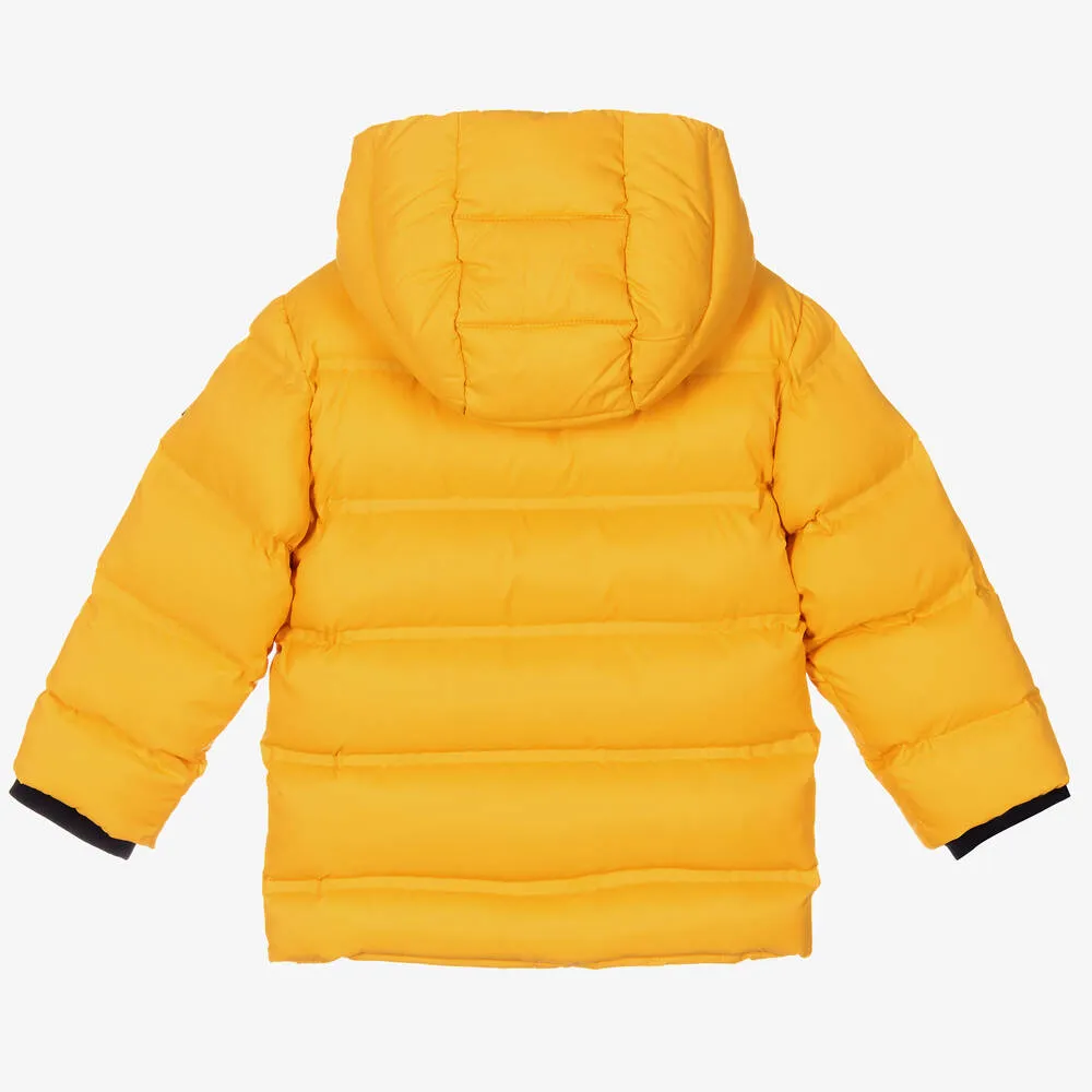 Boys Yellow Puffer Jacket