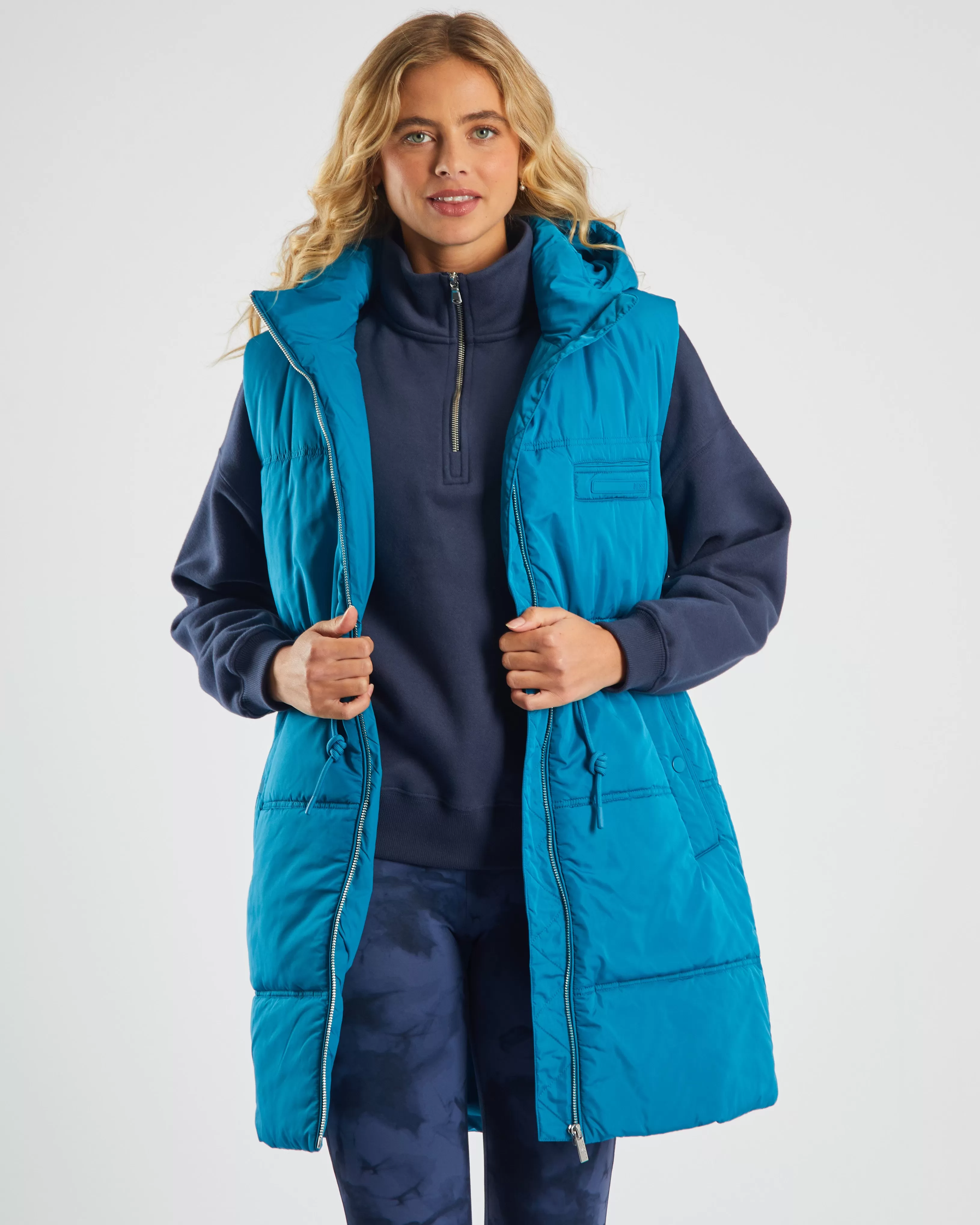 Brid Gilet Marine Teal