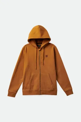 Builders Water Resistant Heavyweight Fleece Full Zip - Golden Brown