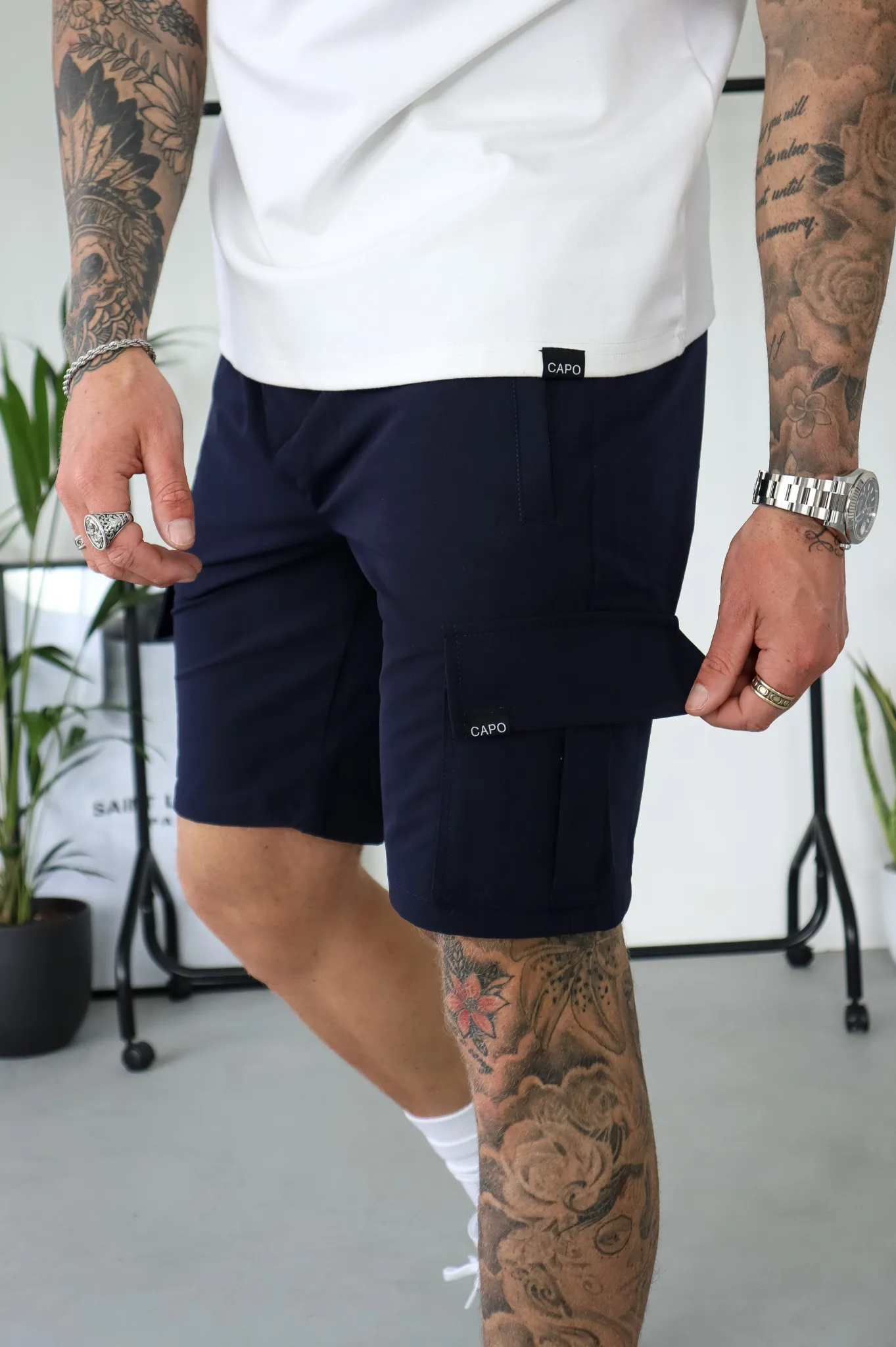 Capo UTILITY Cargo Short - Navy