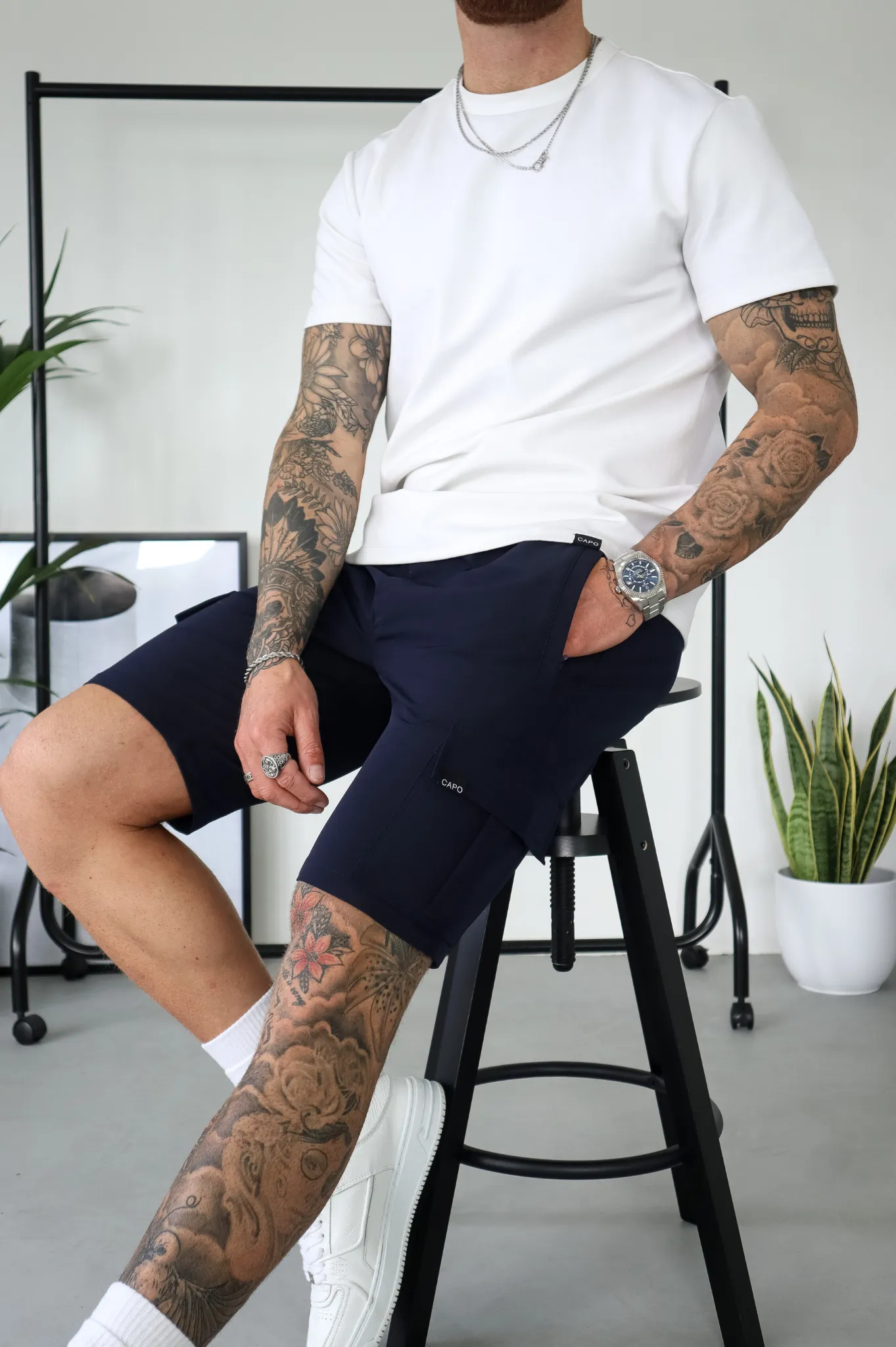 Capo UTILITY Cargo Short - Navy