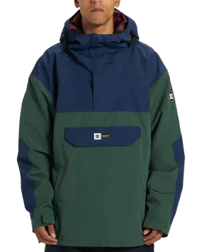 DC DC-43 Technical Anorak Snow Jacket - Dress Blues | Shop Coats & Jackets at Trojan Wake Ski Snow & Snow Skiers Warehou