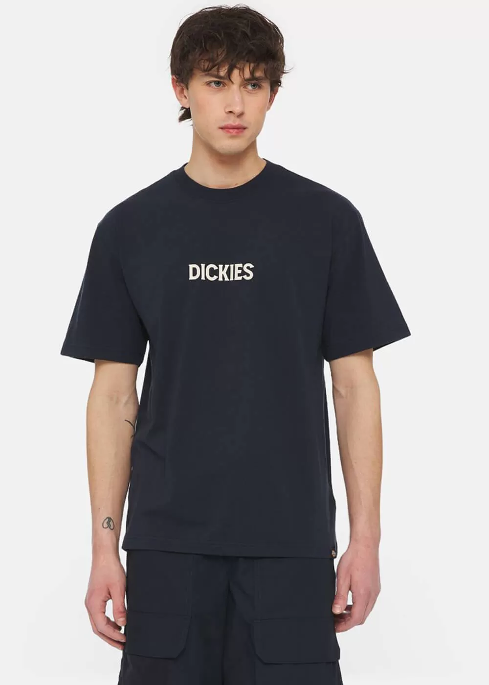 Dickies Men's Patrick Springs T-Shirt Dark Navy