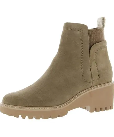 Dolce Vita Huey Womens Lugged Sole Lug Sole Ankle Boots