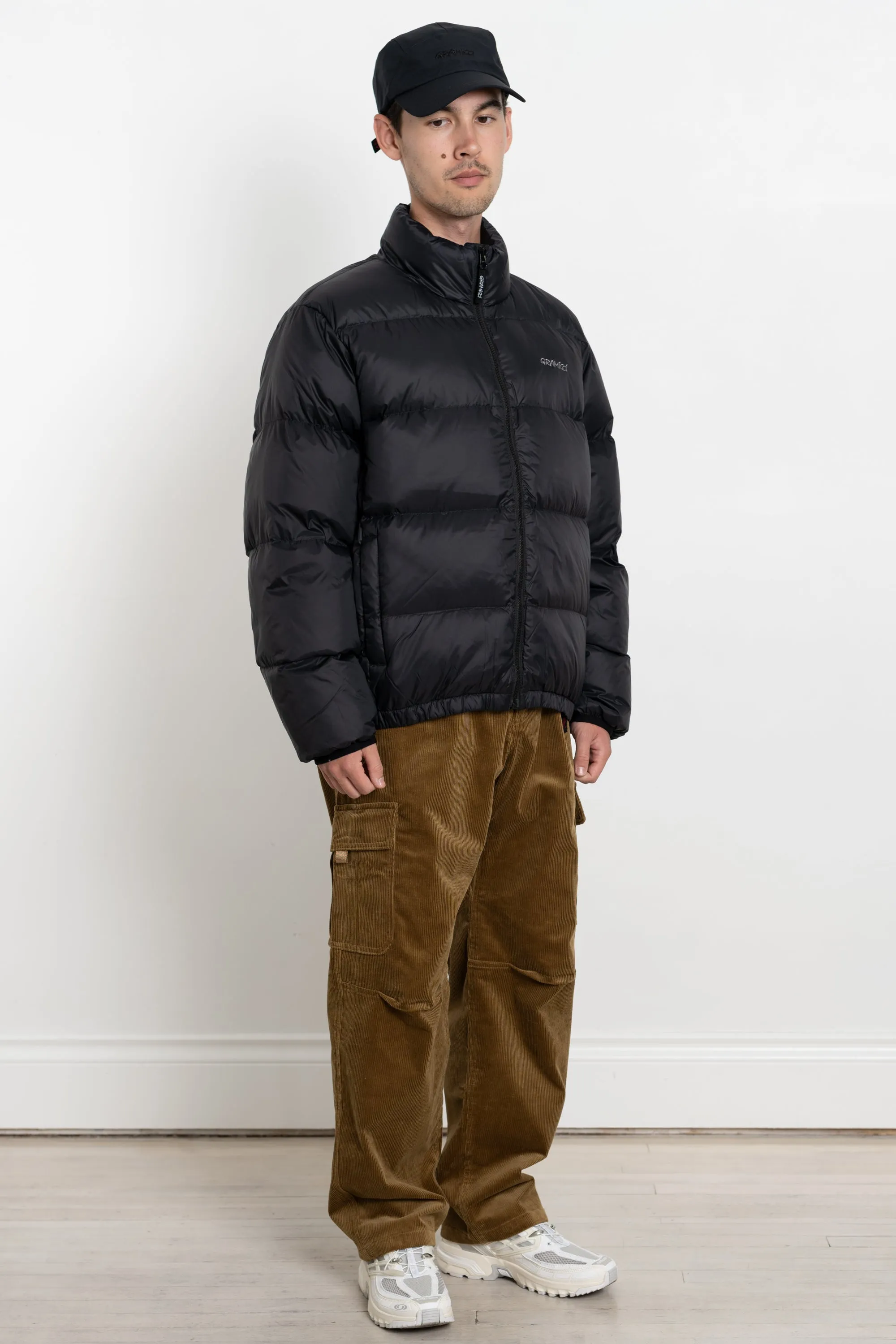 Down Puffer Jacket Black