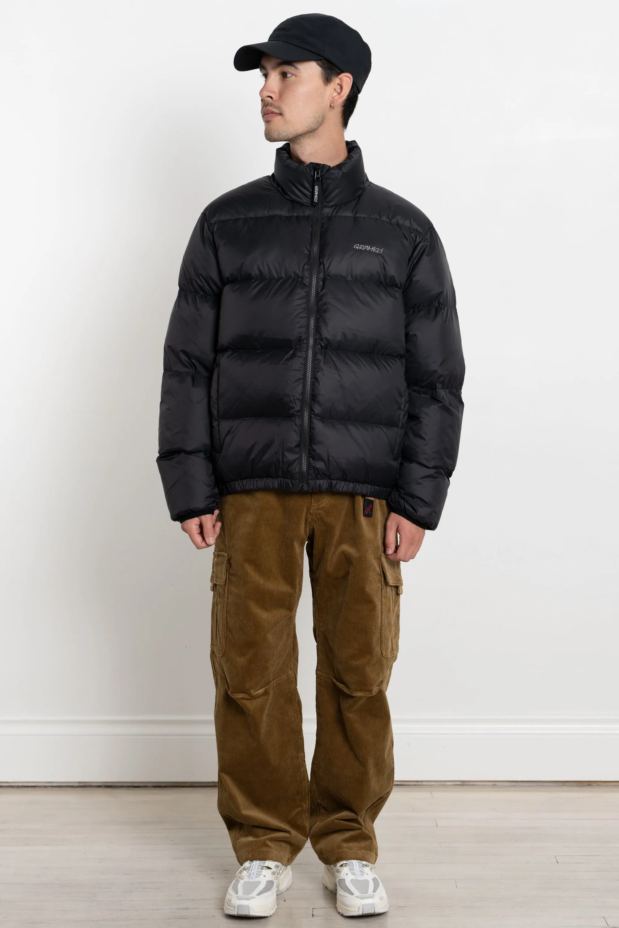 Down Puffer Jacket Black