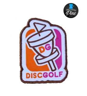 Dunkin Disc Golf Patch