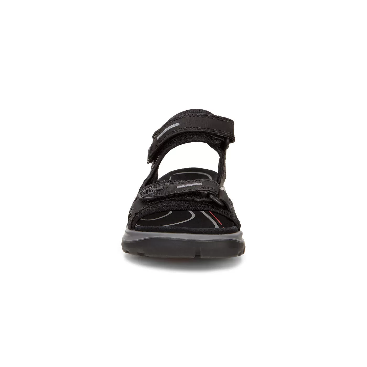 Ecco - Men's Yucatan Black/Mole Sandals 069564-50034