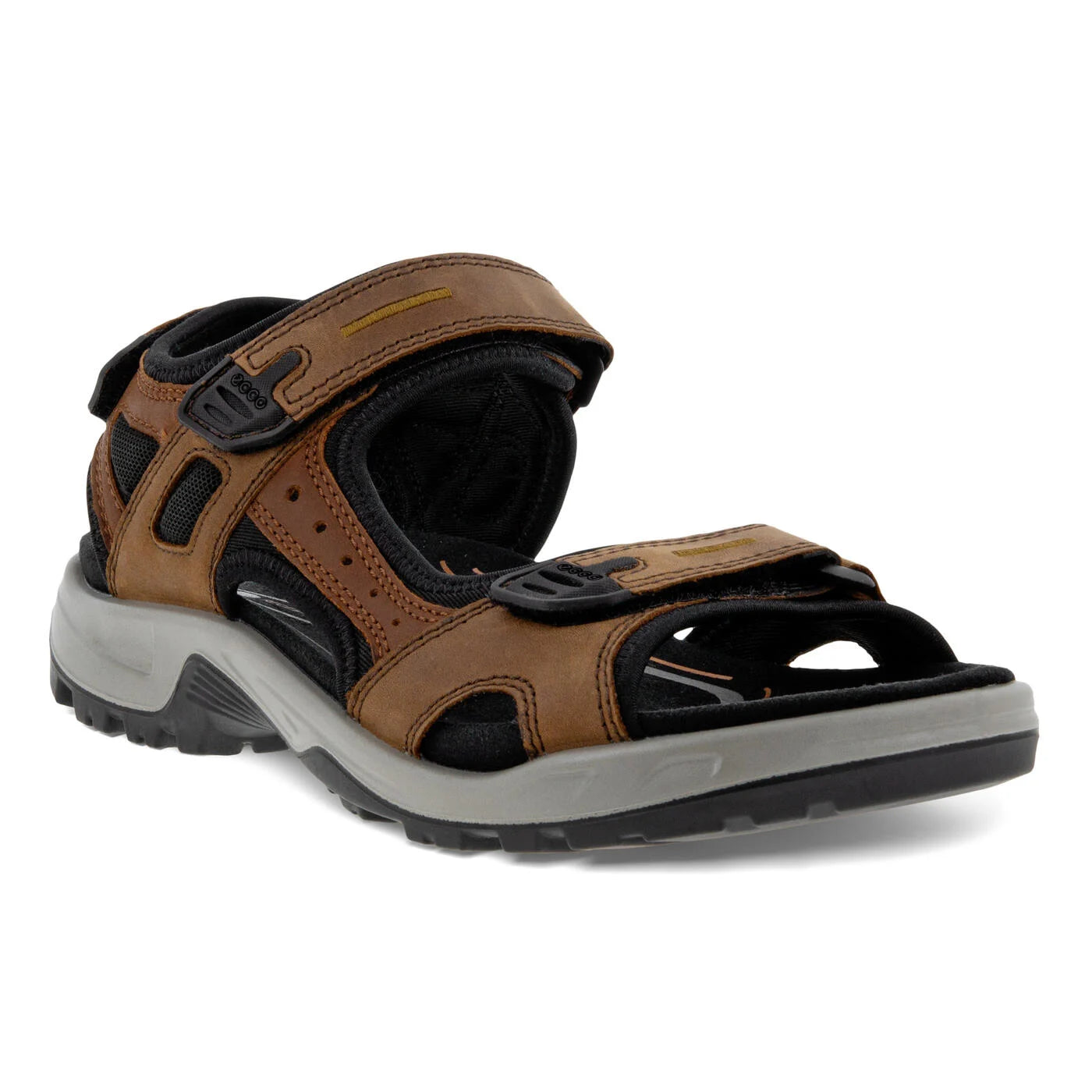 Ecco - Men's Yucatan Espresso/Cocoa Brown Sandals 069564-56401