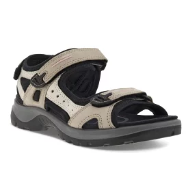 Ecco Women's Yucatan Sandal - Atmosphere/Ice/Black