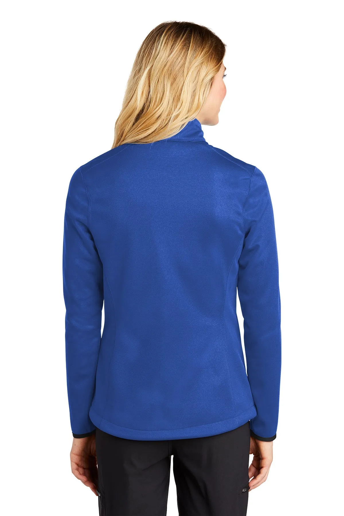 Eddie Bauer Ladies Weather-Resist Custom Soft Shell Jackets, Cobalt Blue