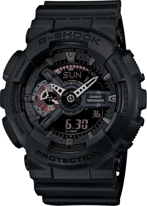 G-SHOCK MEN’S ANALOG-DIGITAL GA110MB-1A -BLACK 