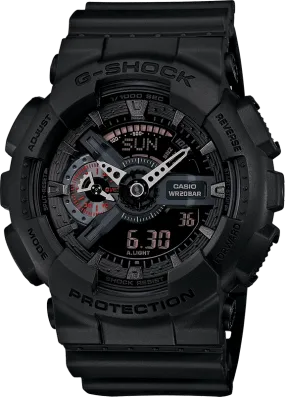 G-SHOCK MEN’S ANALOG-DIGITAL GA110MB-1A -BLACK 