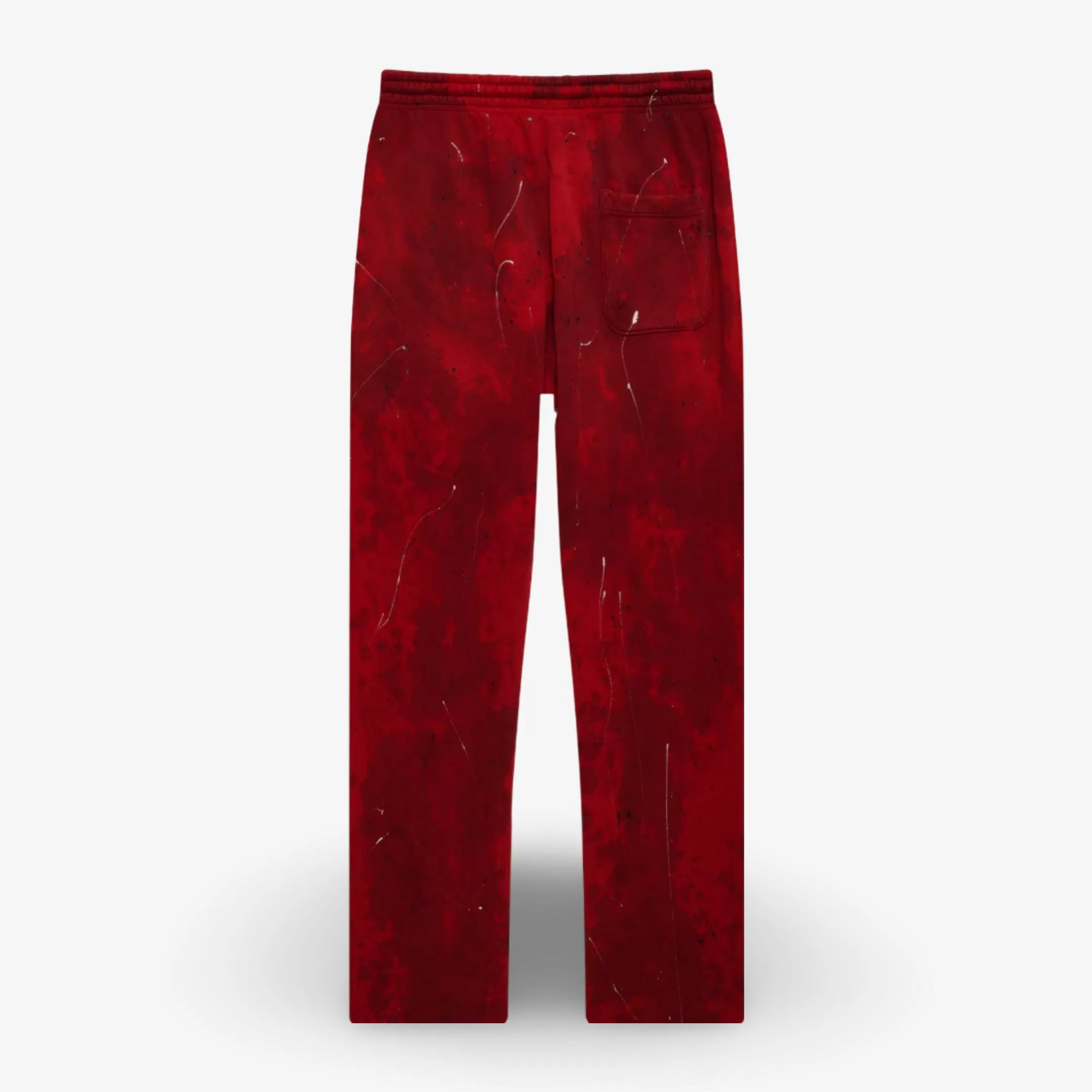 Hellstar Sports Sweatpants 'Skull' Red Tye-Dye SS24