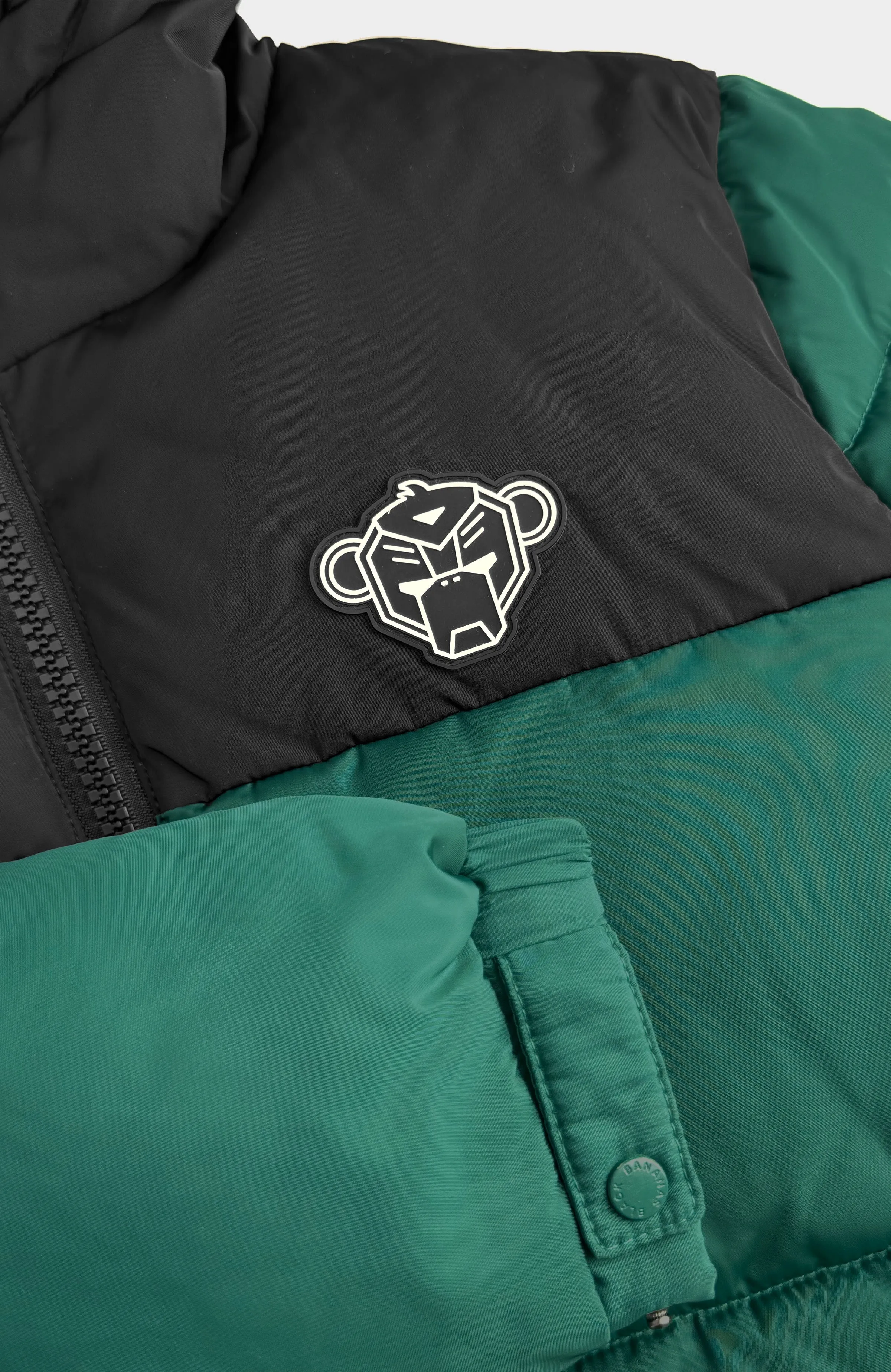 JR. PEEK PUFFER JACKET | Pine Green