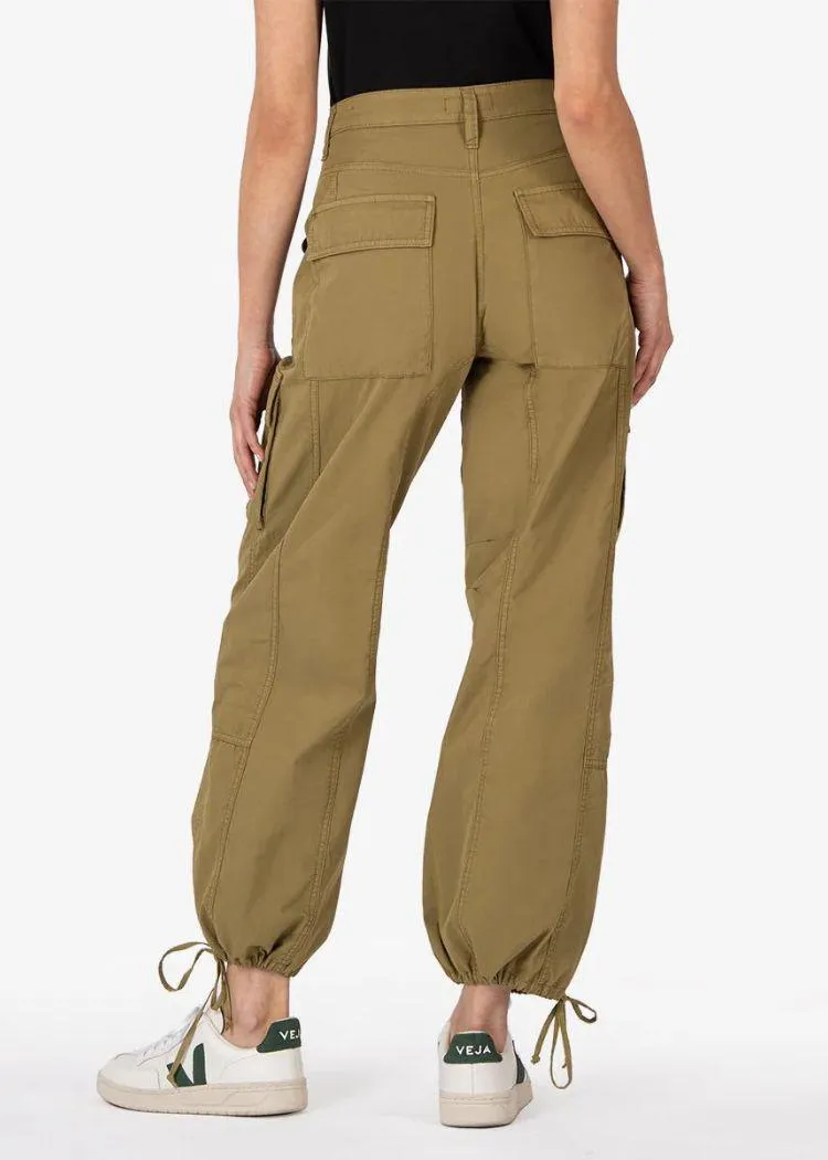 KUT Erika Mid Rise Utility Pants - Olive ***FINAL SALE***