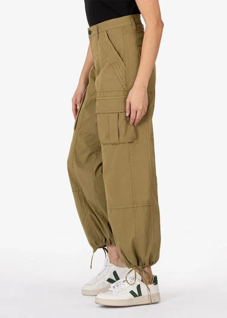 KUT Erika Mid Rise Utility Pants - Olive ***FINAL SALE***