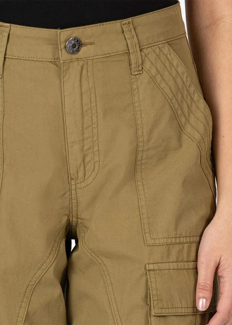 KUT Erika Mid Rise Utility Pants - Olive ***FINAL SALE***