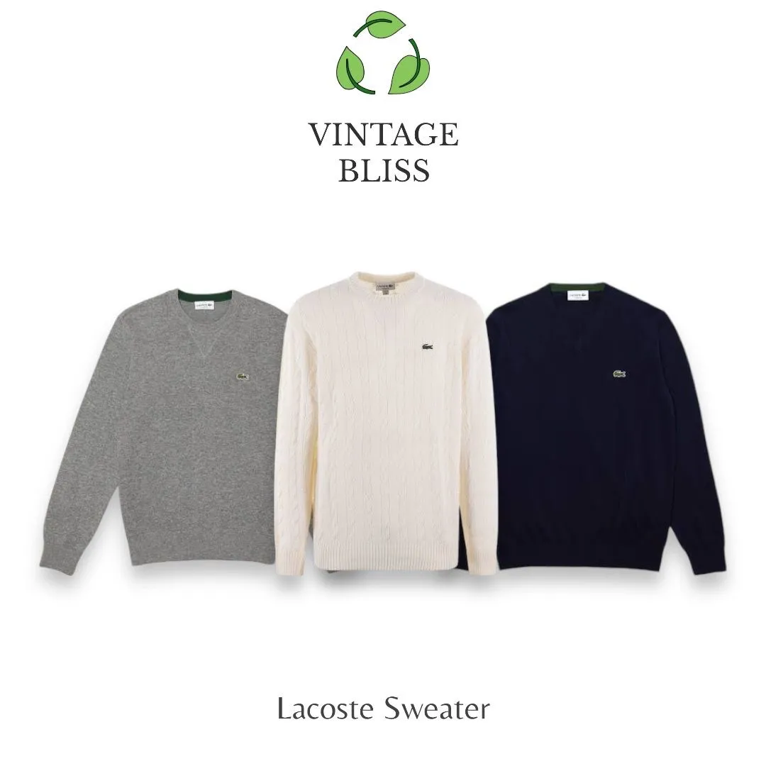 Lacoste sweaters