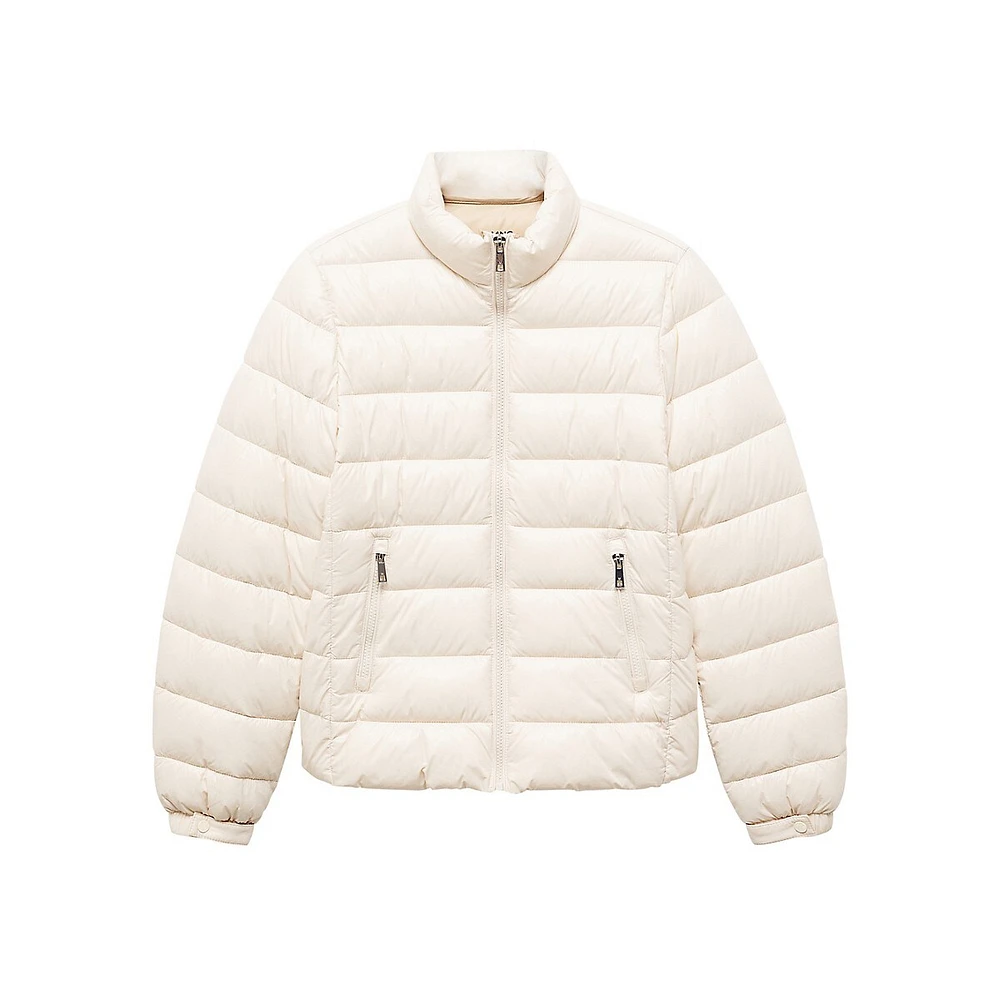 Mango Quilted Puffer Jacket