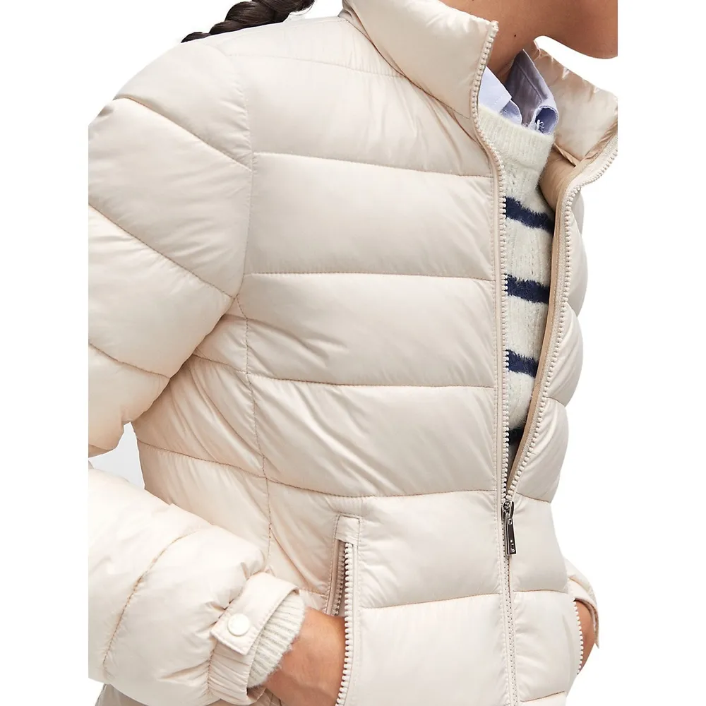 Mango Quilted Puffer Jacket