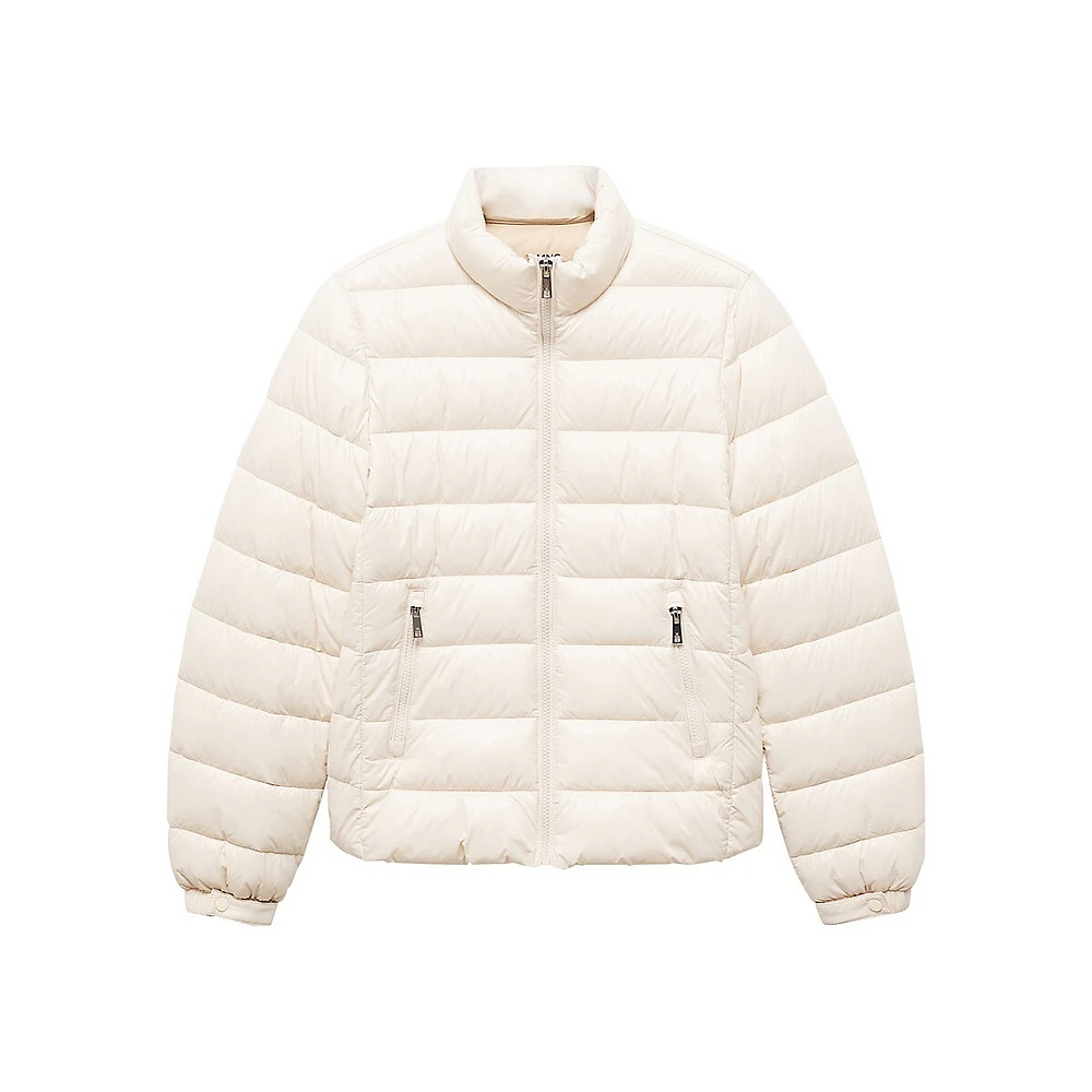 Mango Quilted Puffer Jacket