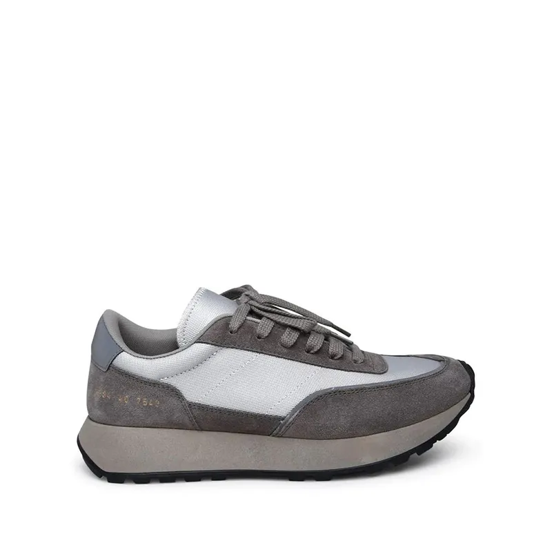 Men’s All-Season Sneakers, Gray Low-Top 