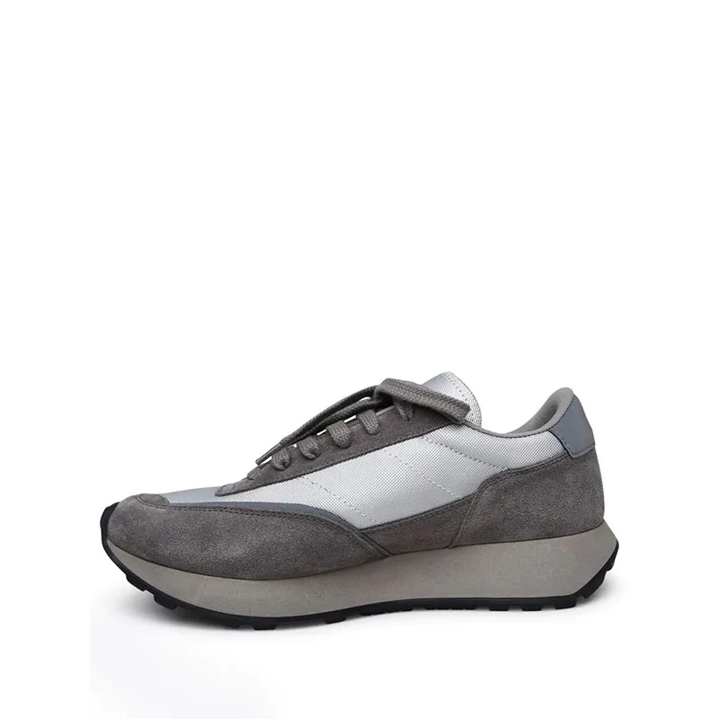 Men’s All-Season Sneakers, Gray Low-Top 