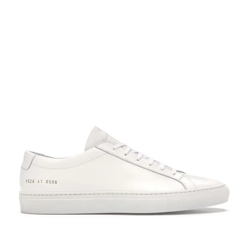 Men’s All-Season Sneakers, White Low-Top 