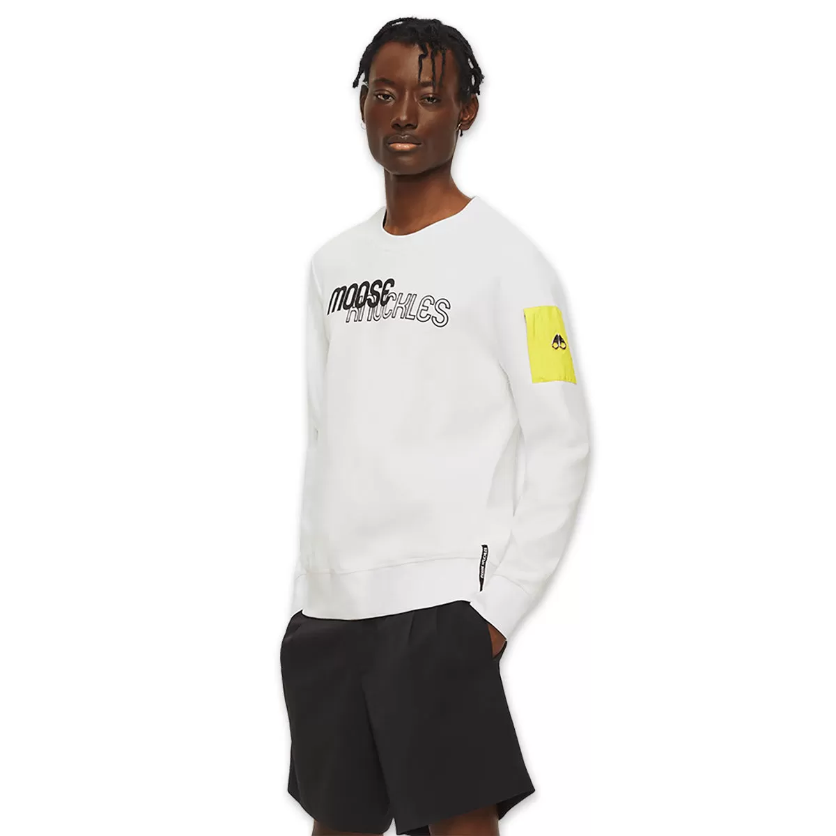 Moose Knuckles - Transit Sweatshirt in White