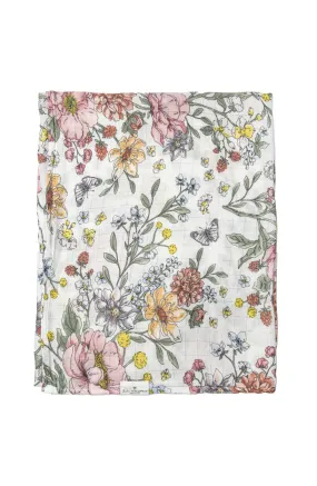 Muslin Swaddle, Secret Garden