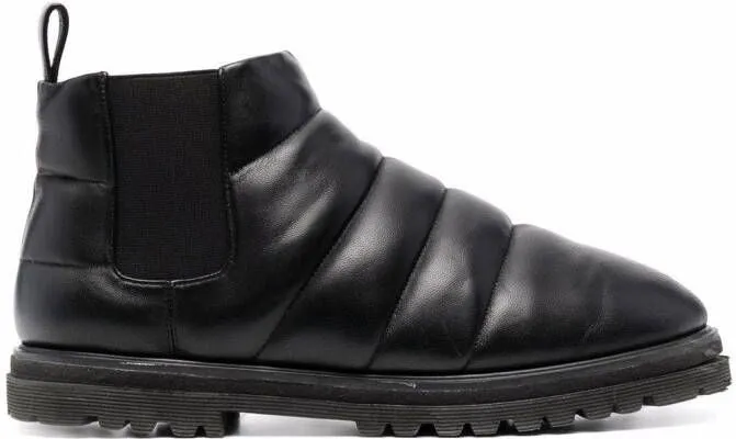 Nanushka padded quilted boots Black