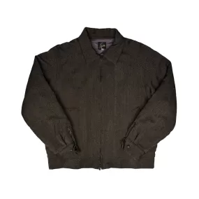 NEEDLES WOOLLEN BLEND SPORTS HARRINGTON JACKET