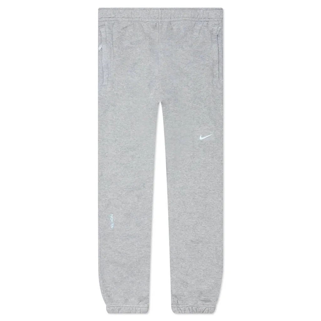 Nike x Nocta Basketball Pants - Dark Grey Heather/Cobalt Tint