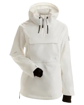 Nils Brighton Anorak Women's Snow Jacket - White | Shop Coats & Jackets at Trojan Wake Ski Snow & Snow Skiers Wareho