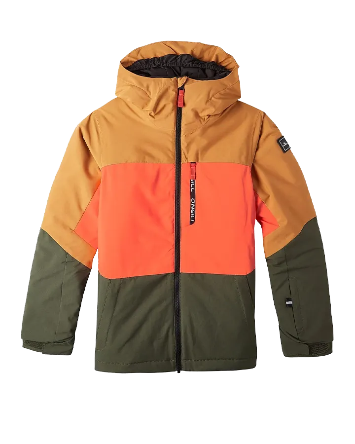 O'Neill Kids' Carbonite Jacket - Rich Caramel | Shop Coats & Jackets at Trojan Wake Ski Snow & Snow Skiers Wareh