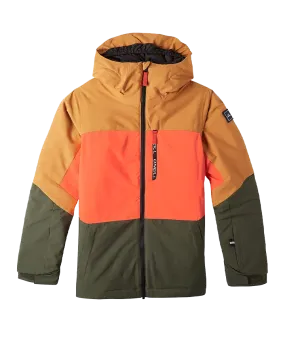 O'Neill Kids' Carbonite Jacket - Rich Caramel | Shop Coats & Jackets at Trojan Wake Ski Snow & Snow Skiers Wareh