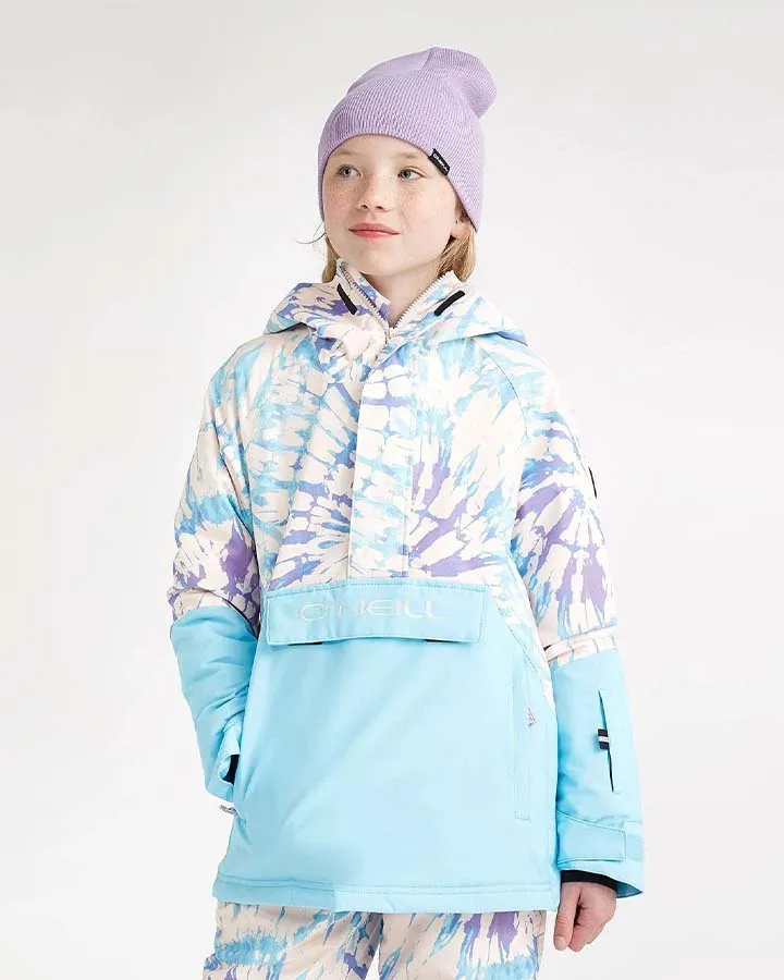 O'Neill Kids' O'Ringinals Anorak - Blue Wave | Shop Coats & Jackets at Trojan Wake Ski Snow & Snow Skiers Wa