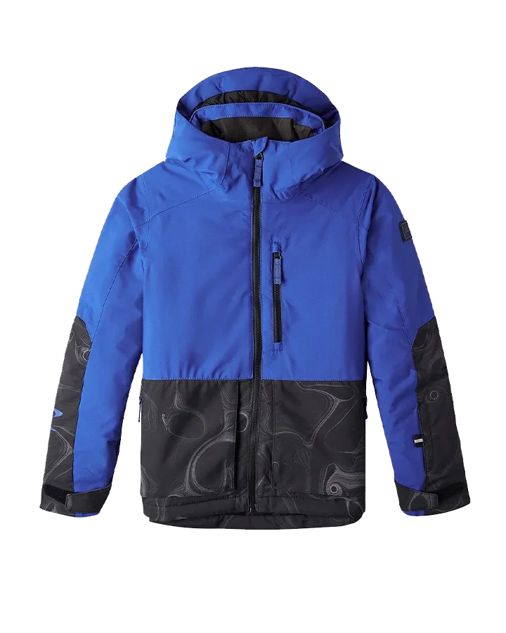 O'Neill Kids' Texture Jacket - Black Coding | Shop Coats & Jackets at Trojan Wake Ski Snow & Snow Skiers Warehou