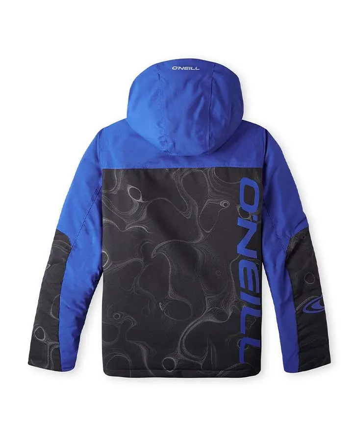 O'Neill Kids' Texture Jacket - Black Coding | Shop Coats & Jackets at Trojan Wake Ski Snow & Snow Skiers Warehou